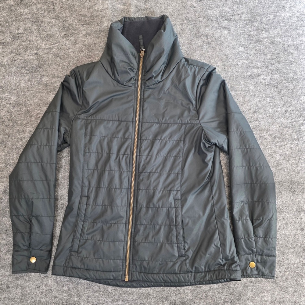 Columbia Women's Black Shining Light Full Zip Quilted Jacket Small